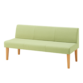 ロビーチェア LB55 3人用イス ビニール