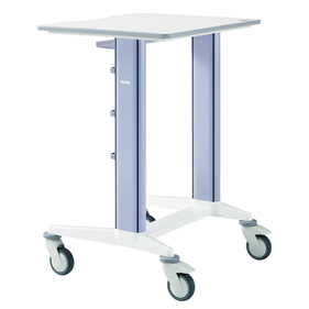 スマートナースカート [カレ デュオ] ワイドモニタースタンドタイプ