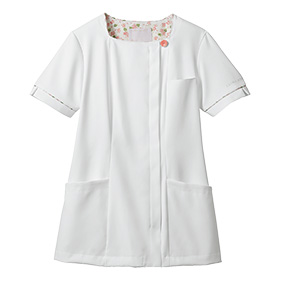 LW812 ローラ アシュレイ ナースジャケット レディス 半袖