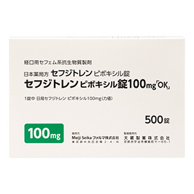セフジトレンピボキシル錠100mg｢OK｣