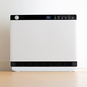 CH-T2236 人感/室温センサー付 大風量パネルセラミックヒーター ヒートワイドスリム