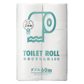 アスクル トイレットロール ダブル 60m