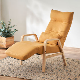 リクライニングウッドアームチェアFAC-RHB