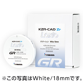 KZR-CAD ジルコニア Laxio GR