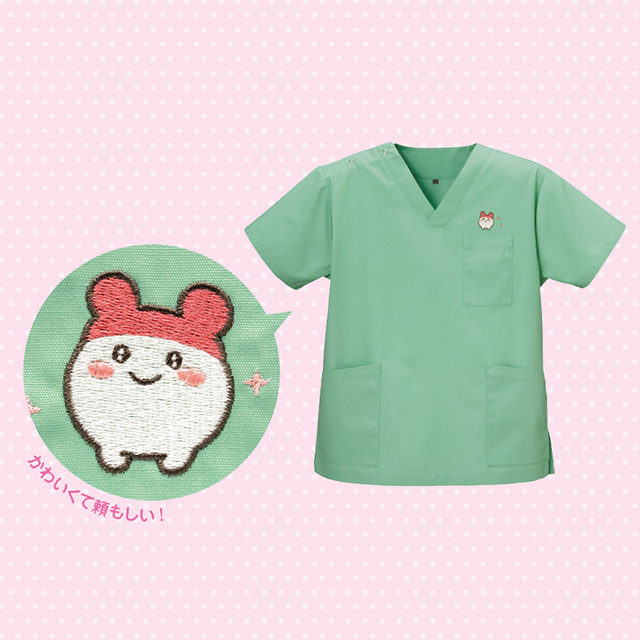 うさっぱ刺繍スクラブ