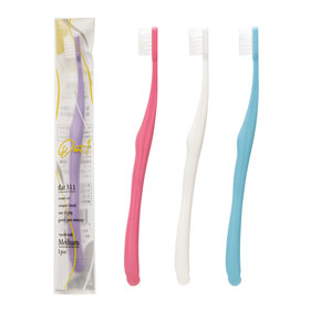 Dent1歯ブラシ flat311[最後臼歯部や狭い頬側にもフィット]