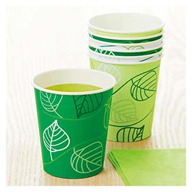 サンナップ デザイン紙コップ リーフ