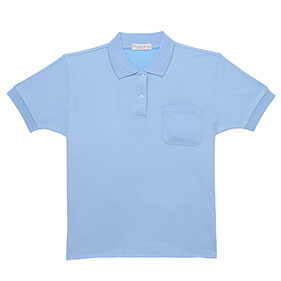 レディス裏綿半袖ポロシャツ