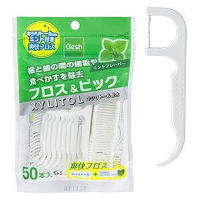 Clesh キシリトール フロス&ピック