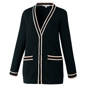 九分袖カ-ディガン FR-0010