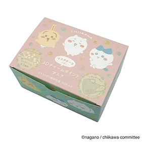 ちいかわ 3Dチャームポイントマスク 20枚 個包装/A005