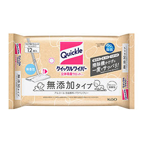 クイックルワイパー立体吸着ウエットシート 無添加