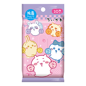 ちいかわ 除菌アルコールウェットティシュ