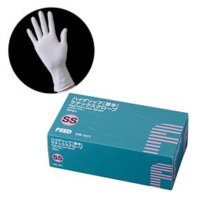 ハイグリップ [厚手]ラテックスグローブ パウダーフリー