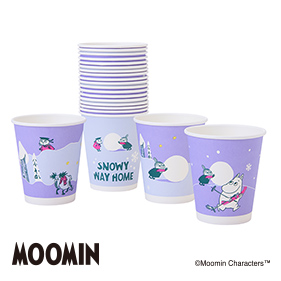 【数量限定】ムーミン SNOWY WAY HOME紙コップ
