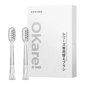 Okare! 二重振動電動歯ブラシ替えブラシ