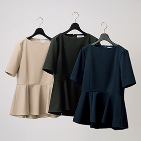 ESTNATION×FOLK ストレッチレディスペプラム EN200