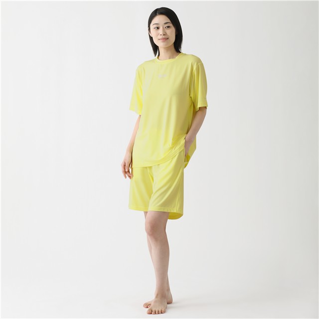 BAKUNE Mesh 上下セット（半袖Tシャツ・ショートパンツ）/ネイビー/S