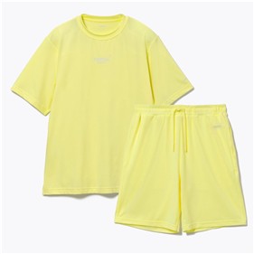 BAKUNE Mesh 上下セット（半袖Tシャツ・ショートパンツ）/ネイビー/S