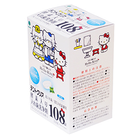 ハローキティ デントクリア 酵素入り入れ歯洗浄剤